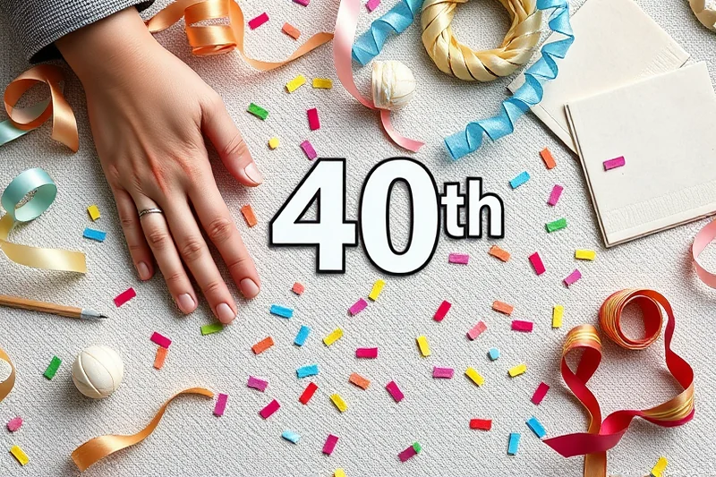 40th birthday parties games printable — 40th Birthday Parties Games Printable (the finished result)