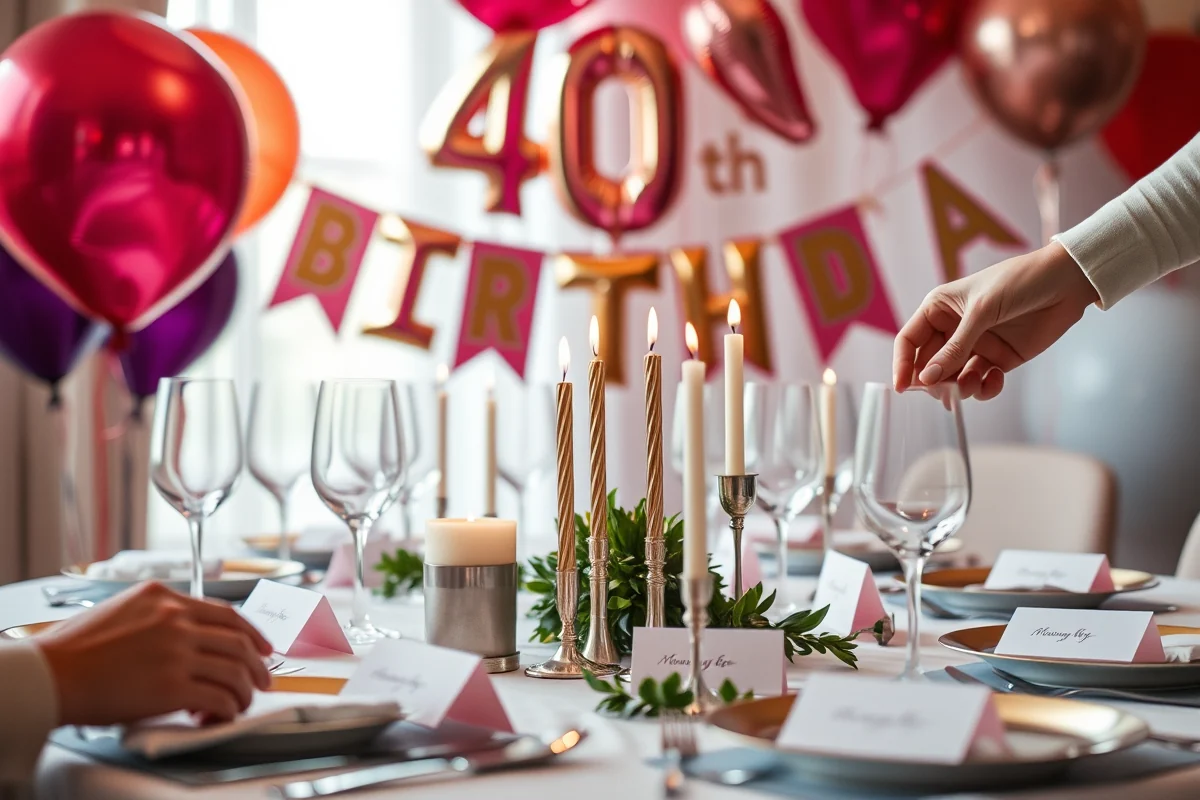 40th birthday parties — 40Th Birthday Parties (step by step)