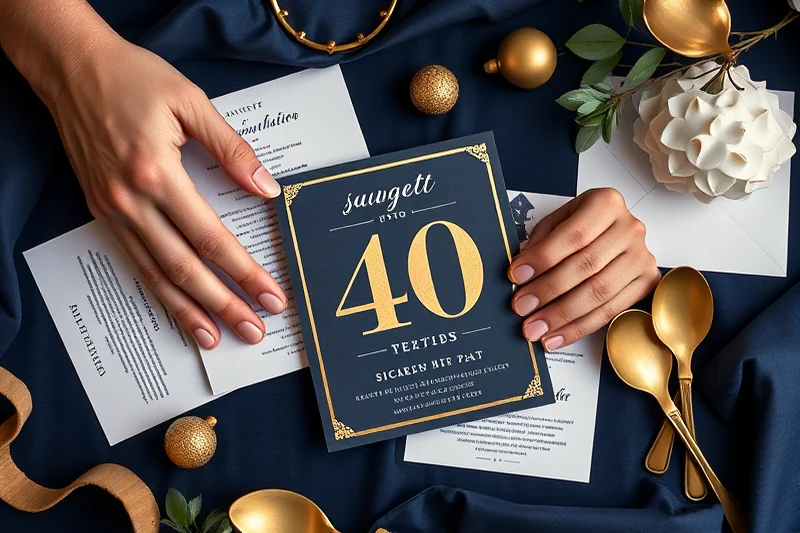 budget 40th birthday parties favors — Budget 40th Birthday Parties Favors (the finished result)