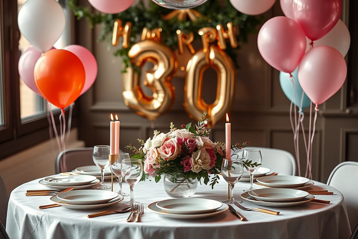 30th birthday parties ideas for families — 30th Birthday Parties Ideas For Families