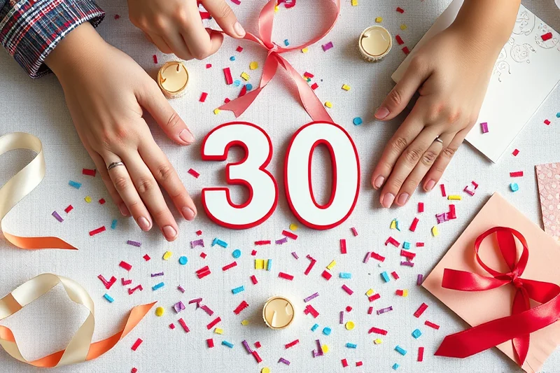 30th birthday parties ideas for families — 30th Birthday Parties Ideas For Families (the finished result)