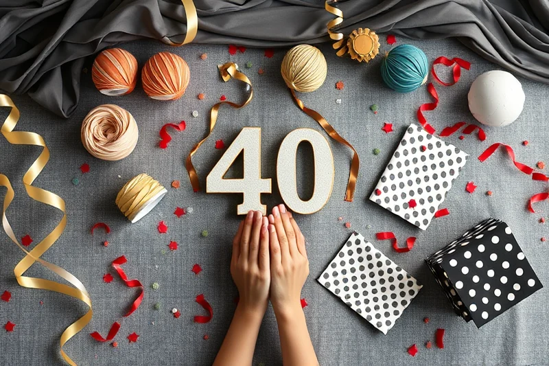 40th birthday parties decor mistakes to avoid — 40th Birthday Parties Decor Mistakes To Avoid (the finished result)