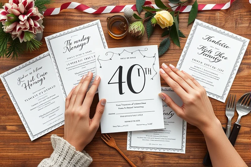40th birthday parties for beginners explained — 40th Birthday Parties For Beginners Explained (the finished result)