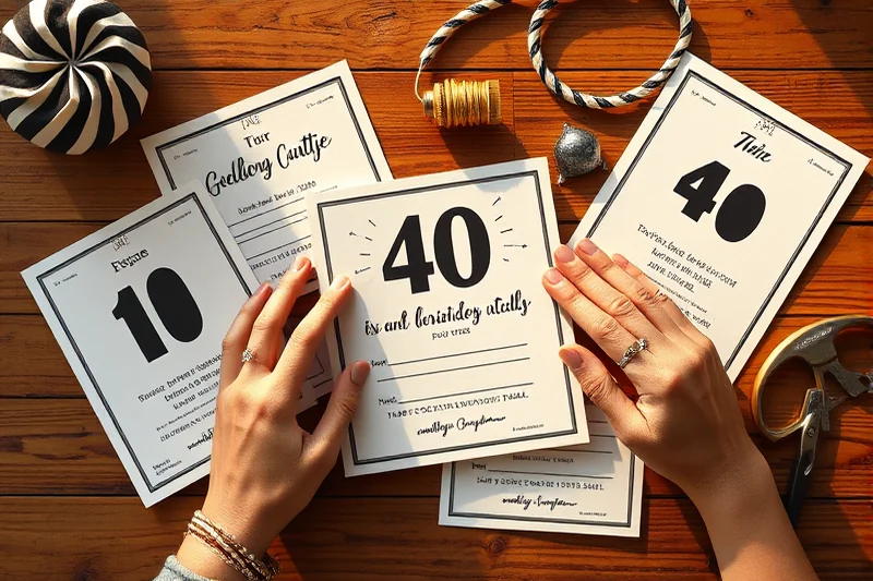 40th birthday parties games activities that actually work — 40th Birthday Parties Games Activities That Actually Work (the finished result)