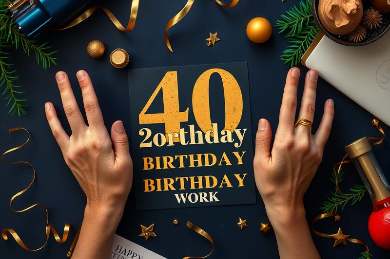 40th birthday parties invitations that actually work — 40th Birthday Parties Invitations That Actually Work (the finished result)