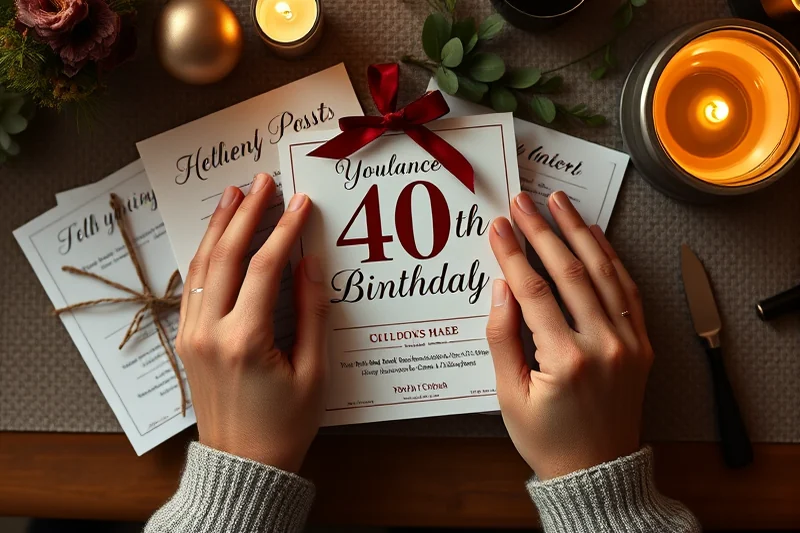 40th birthday parties themes decor step by step — 40th Birthday Parties Themes Decor Step By Step (the finished result)