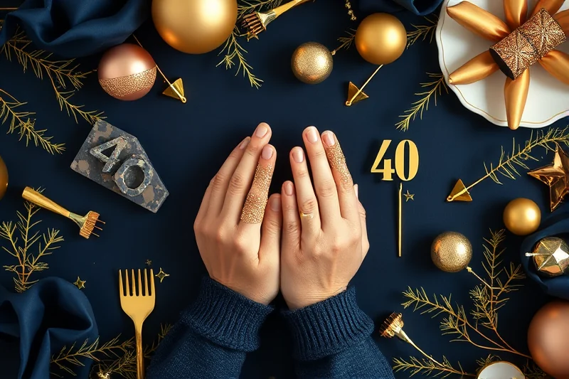 40th birthday parties themes decor tips — 40th Birthday Parties Themes Decor Tips (the finished result)