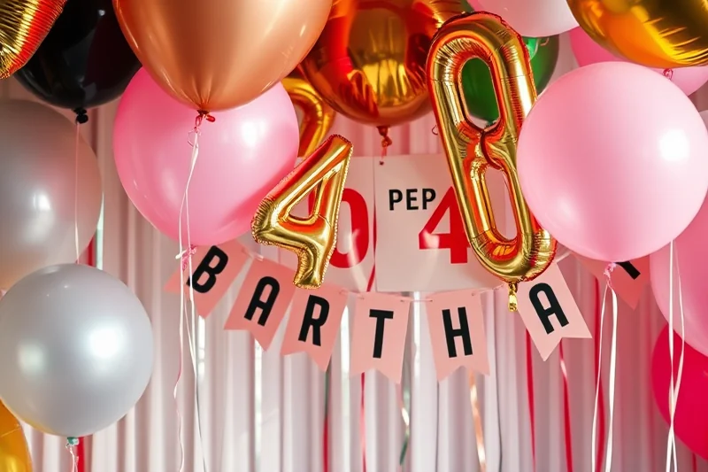 40th birthday parties themes for small spaces — 40th Birthday Parties Themes For Small Spaces (step by step)