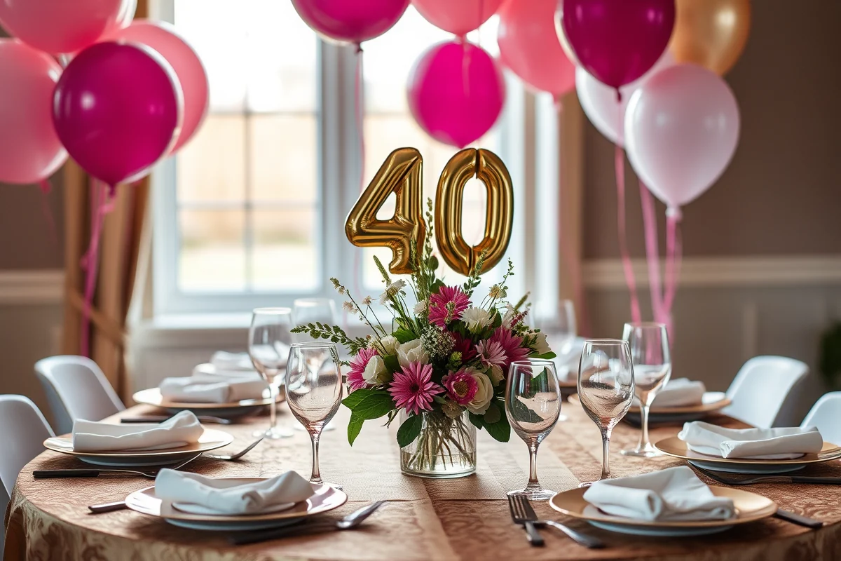 40th birthday party ideas for husband — 40th Birthday Party Ideas For Husband