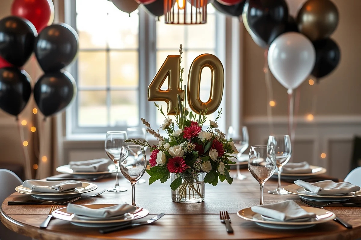 40th birthday party ideas for men — 40th Birthday Party Ideas For Men