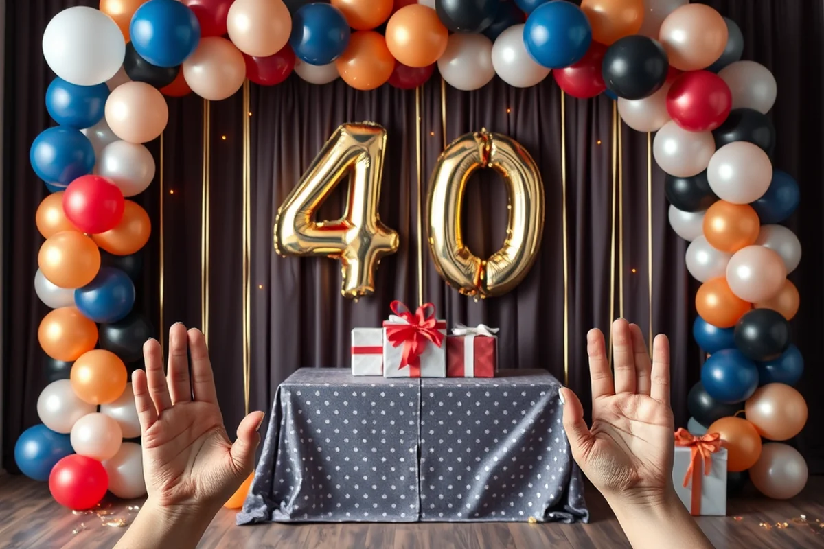 affordable 40th birthday parties themes — Affordable 40th Birthday Parties Themes