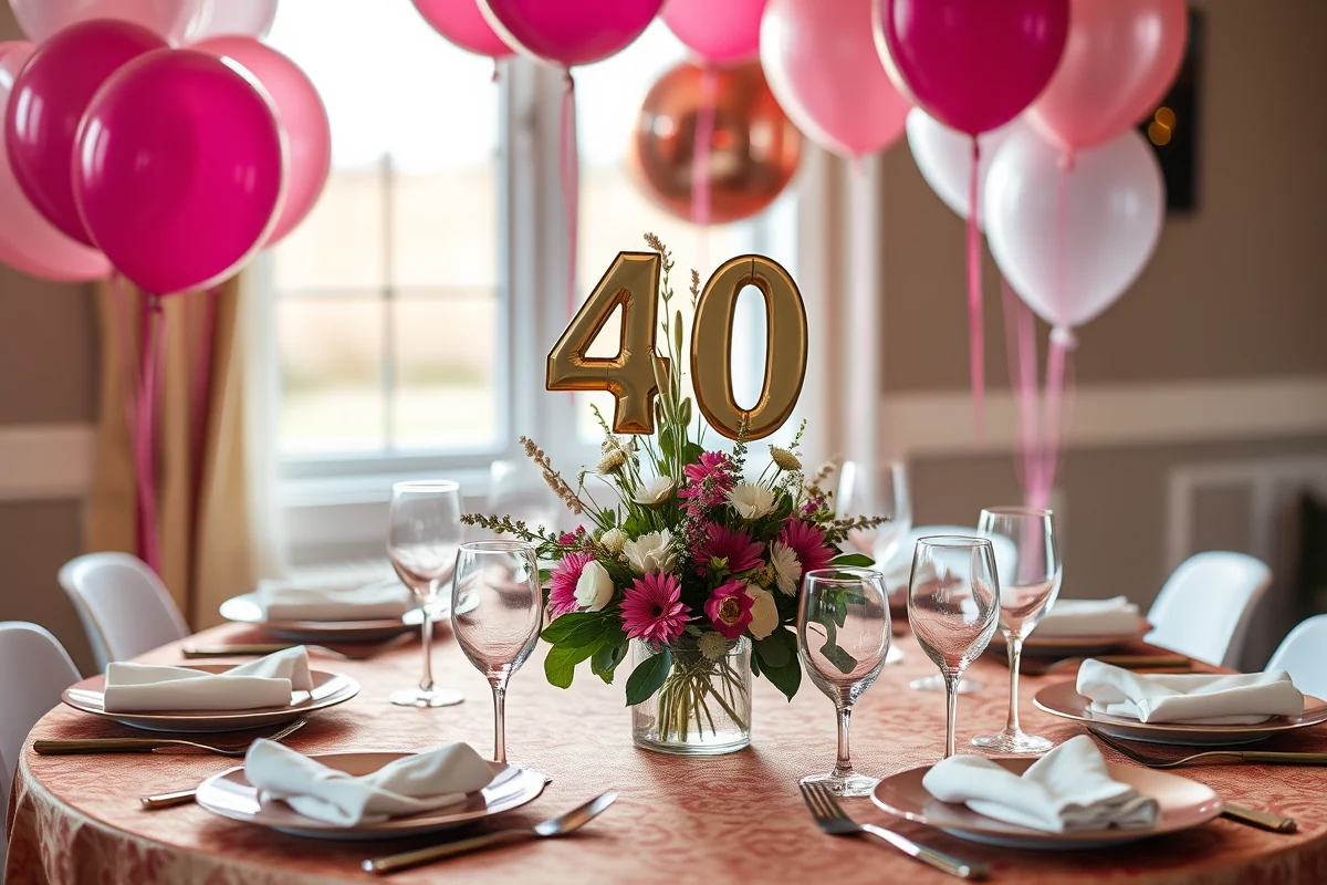 beginner 40th birthday parties — Beginner 40th Birthday Parties