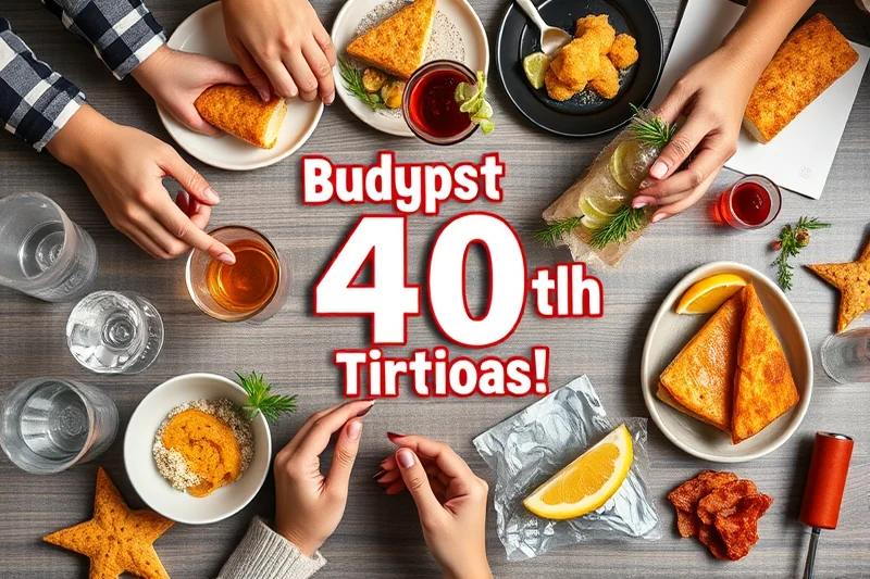 budget 40th birthday parties food drinks — Budget 40th Birthday Parties Food Drinks (the finished result)