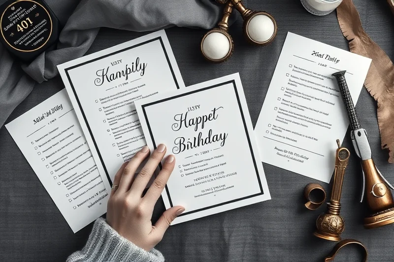 budget 40th birthday parties planning checklists timelines — Budget 40th Birthday Parties Planning Checklists Timelines (the finished result)
