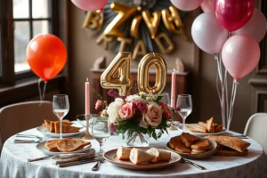 Diy 40th Birthday Parties Food