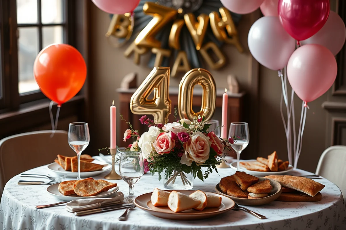 diy 40th birthday parties food — Diy 40th Birthday Parties Food