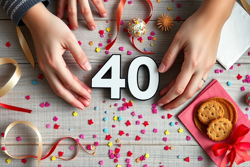 diy 40th birthday parties food — Diy 40th Birthday Parties Food (the finished result)