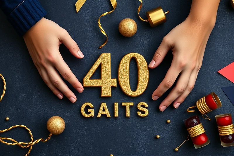 diy 40th birthday parties games — Diy 40th Birthday Parties Games (the finished result)