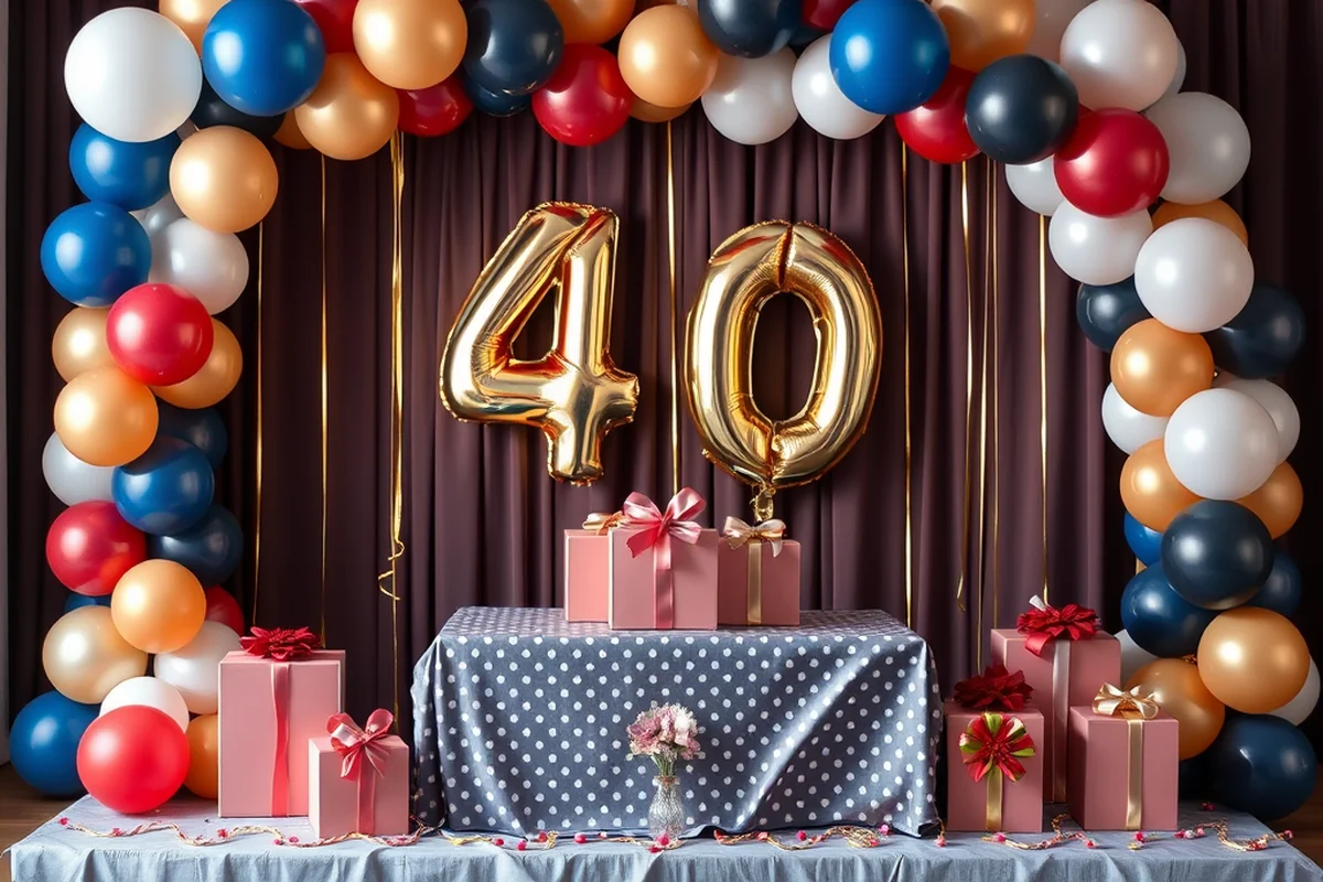 diy 40th birthday parties themes — Diy 40th Birthday Parties Themes