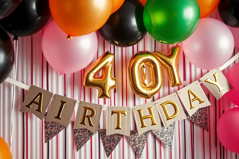 diy 40th birthday parties themes — Diy 40th Birthday Parties Themes (step by step)