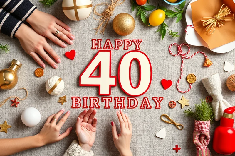 diy 40th birthday parties themes — Diy 40th Birthday Parties Themes (the finished result)