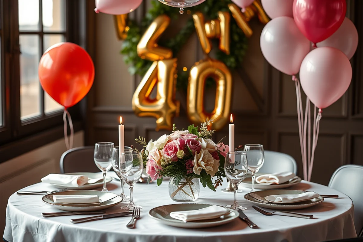 easy 40th birthday parties — Easy 40th Birthday Parties