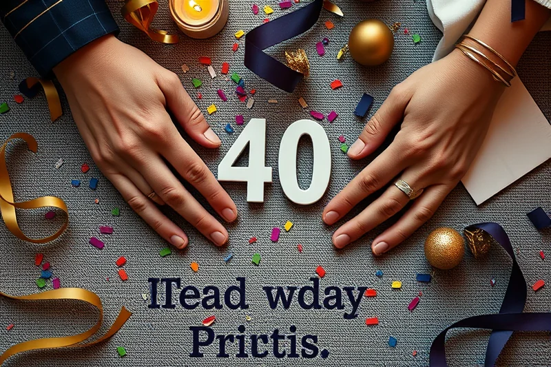 how to 40th birthday parties games — How To 40th Birthday Parties Games (the finished result)