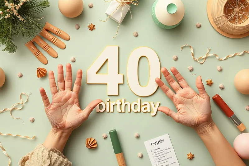 how to 40th birthday parties planning checklists timelines — How To 40th Birthday Parties Planning Checklists Timelines (the finished result)