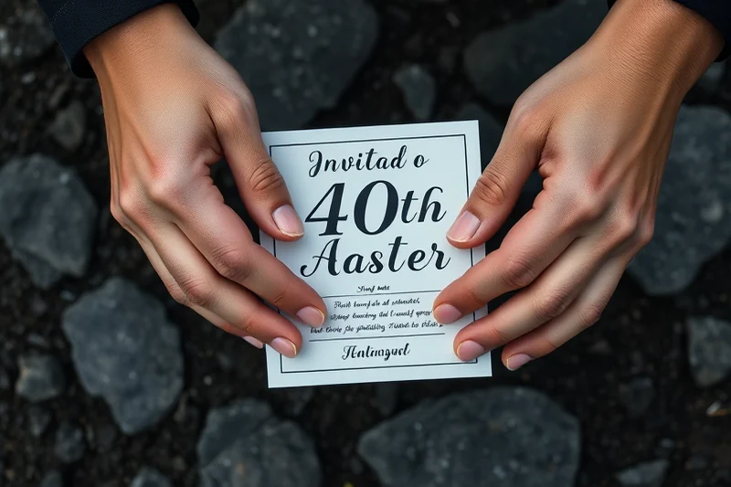 how to 40th birthday parties planning — How To 40th Birthday Parties Planning (the finished result)