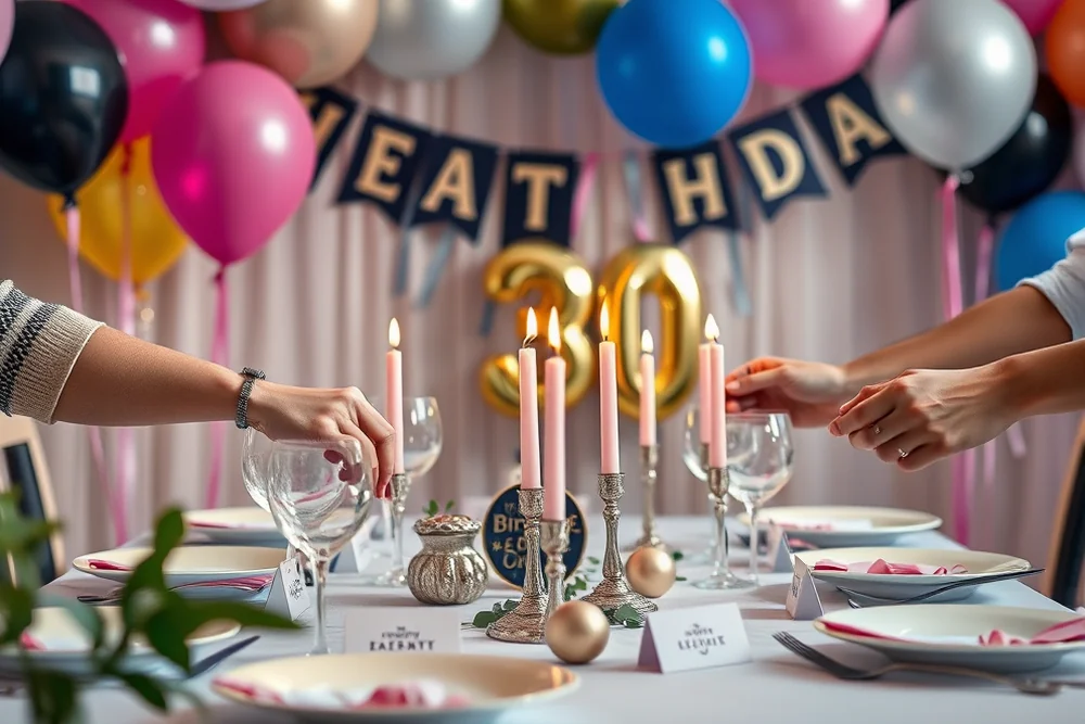 small 30th birthday parties for beginners — Small 30th Birthday Parties For Beginners (step by step)