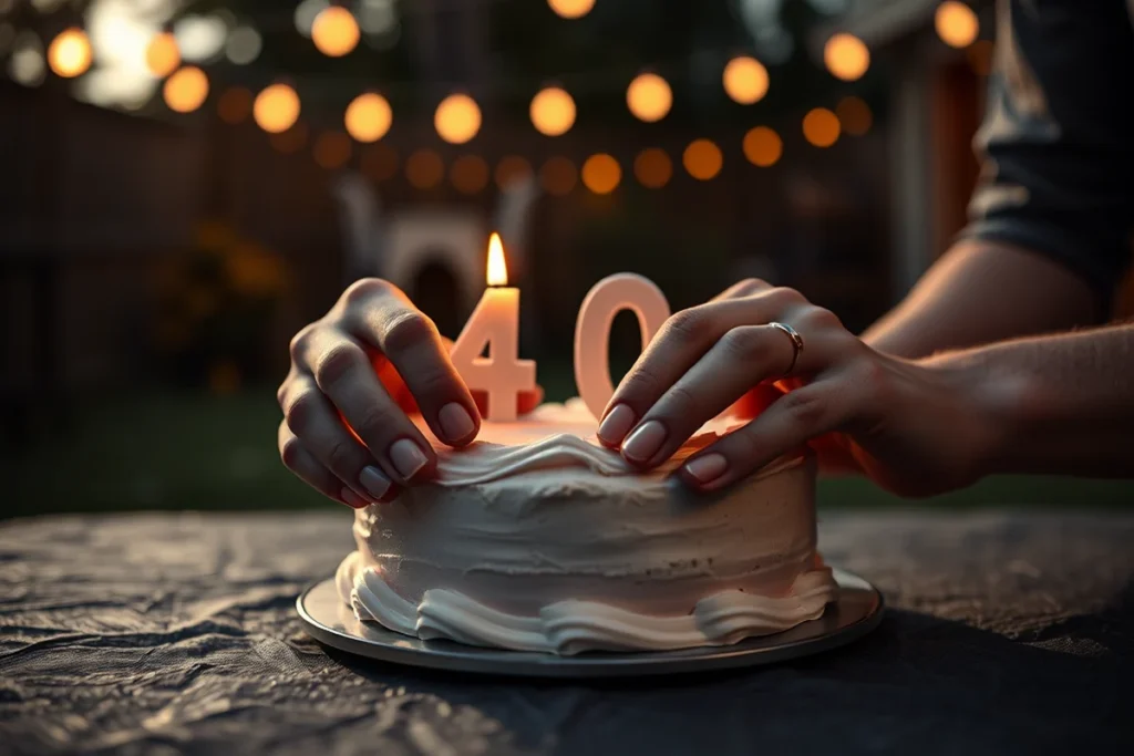 40Th Birthday For Cake