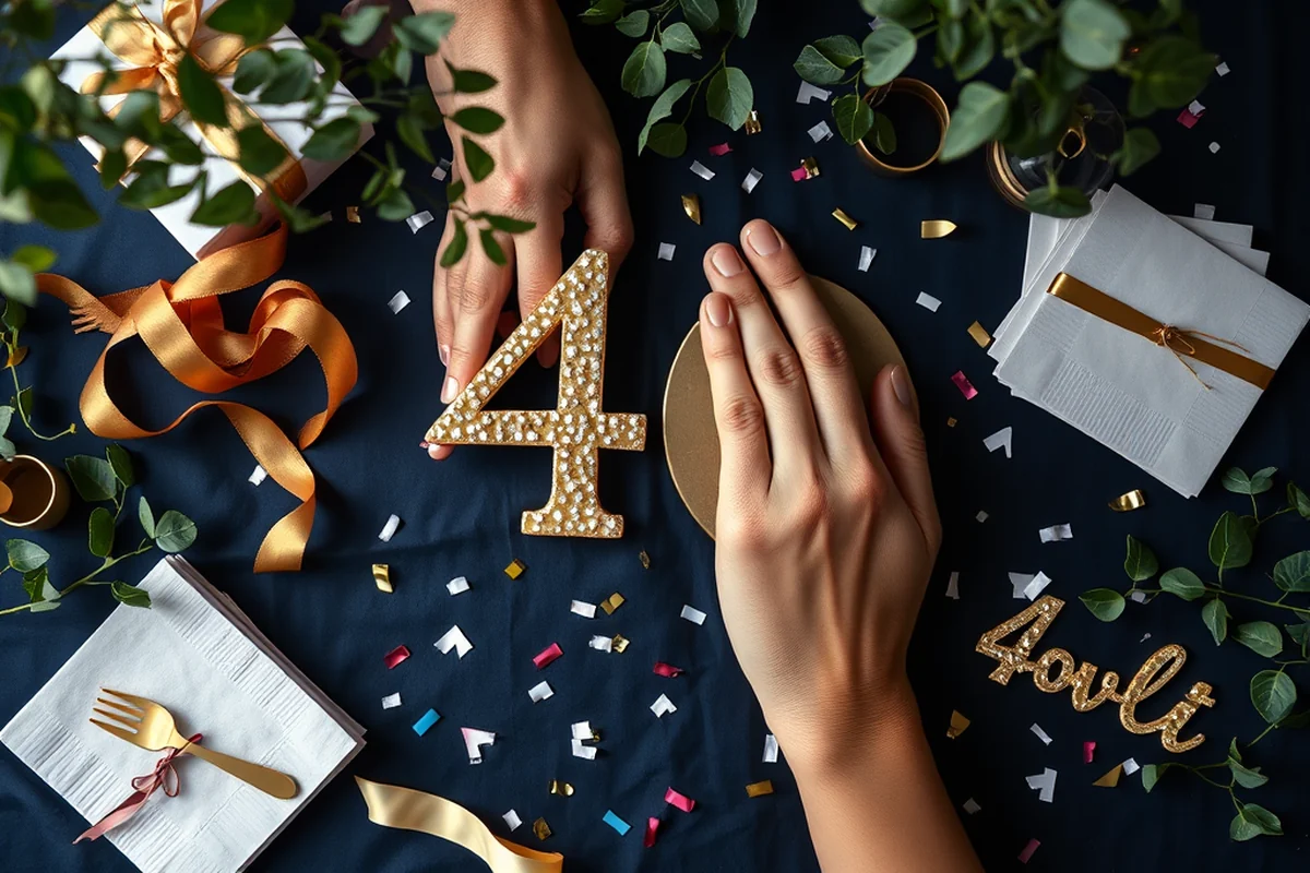 40th birthday ideas — 40Th Birthday Ideas (the finished result)
