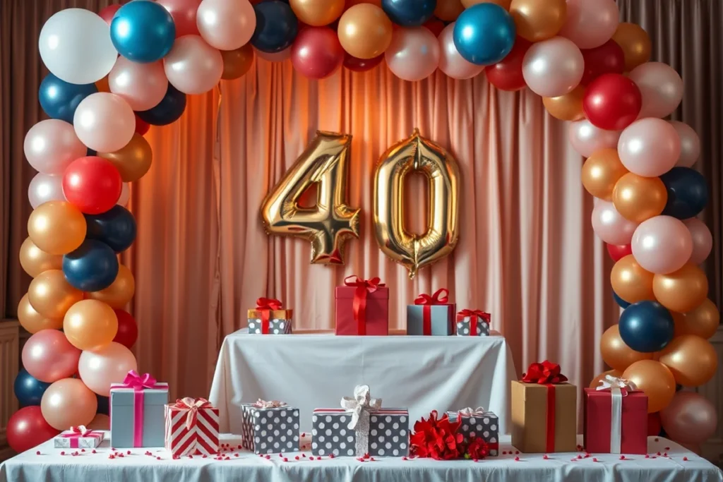 40th Birthday Parties Activities Ideas
