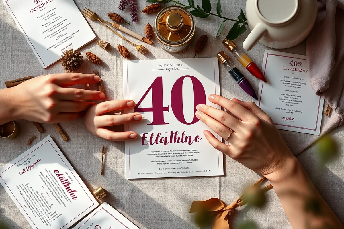 40th birthday parties activities tips — 40th Birthday Parties Activities Tips (the finished result)