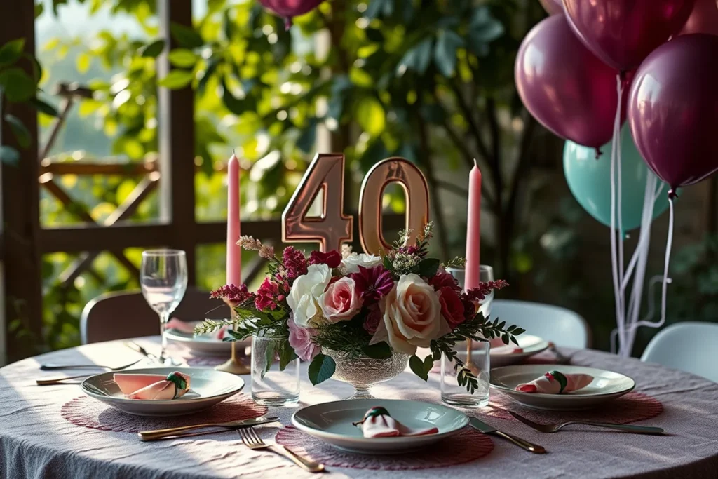 40th Birthday Parties Budget For Small Spaces