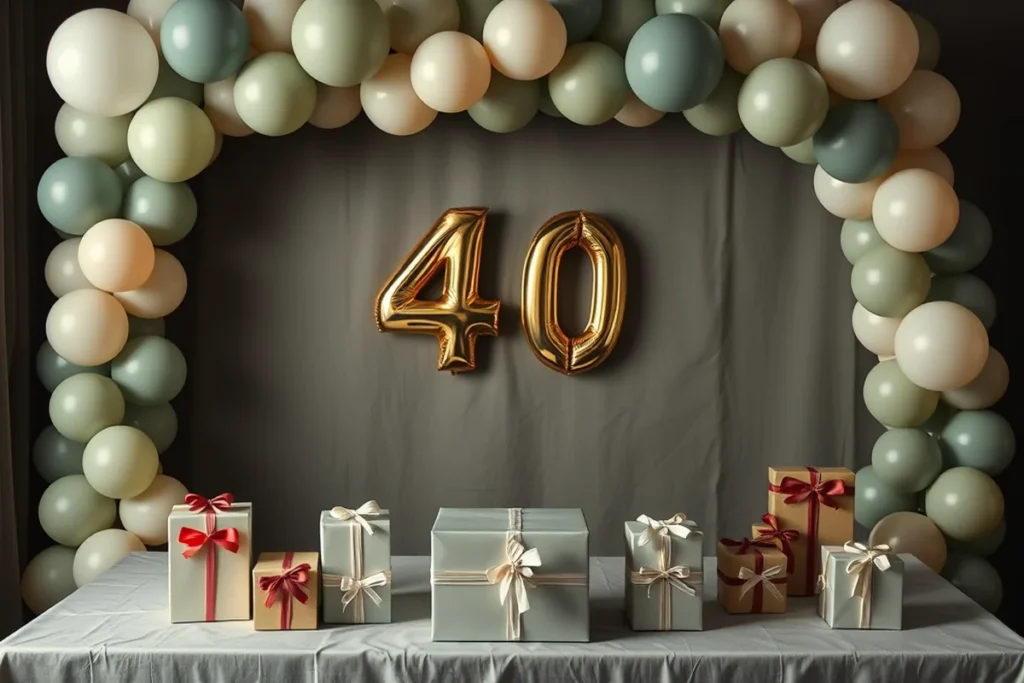 40th Birthday Parties Budget Printable