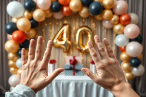 40th Birthday Parties Favors Checklist