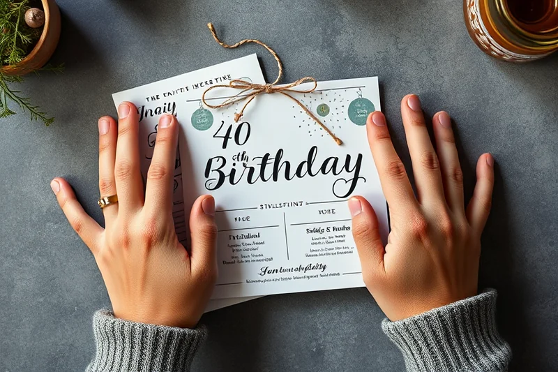 40th birthday parties food mistakes to avoid — 40th Birthday Parties Food Mistakes To Avoid (the finished result)