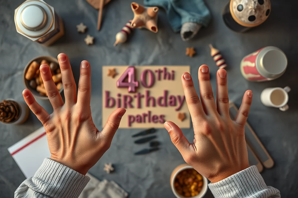 40th birthday parties games for beginners — 40th Birthday Parties Games For Beginners (the finished result)