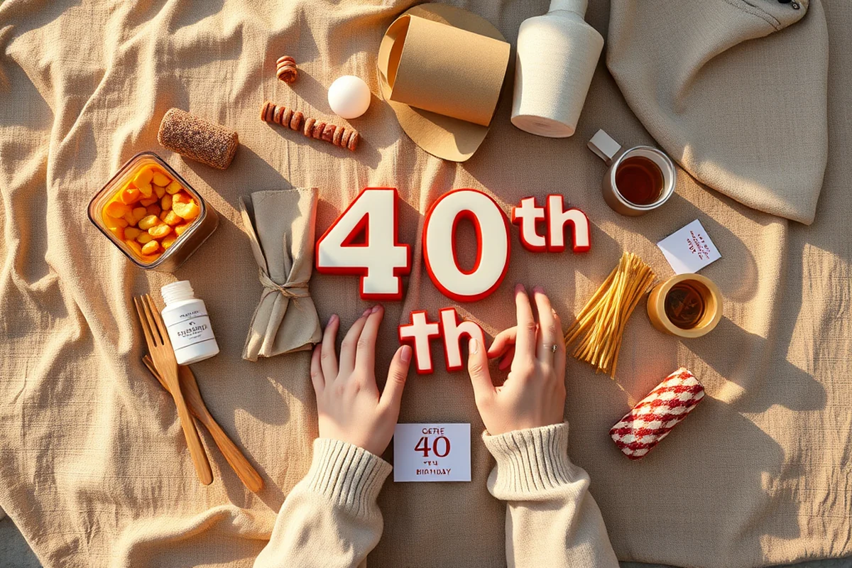 40th birthday parties games on a budget — 40th Birthday Parties Games On A Budget (the finished result)