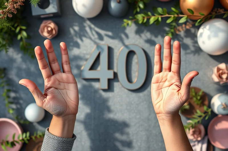 40th birthday parties themes decor mistakes to avoid — 40th Birthday Parties Themes Decor Mistakes To Avoid (the finished result)