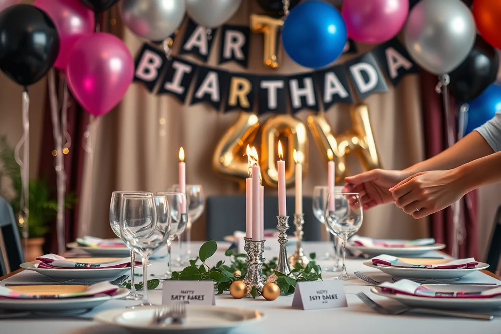 40th birthday parties tips — 40th Birthday Parties Tips (step by step)