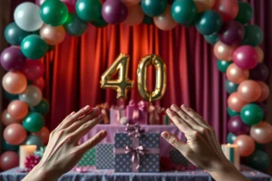 Affordable 40th Birthday Parties Invitations