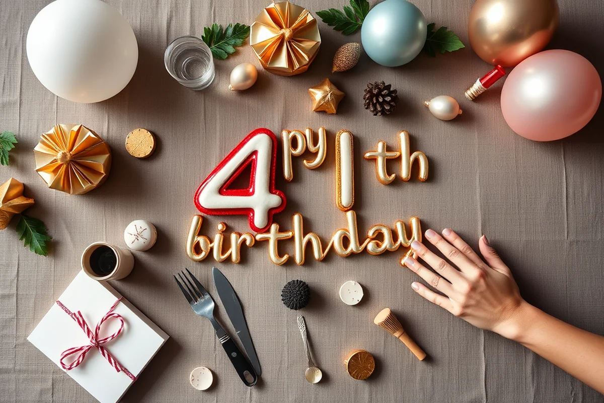 budget 40th birthday parties budget — Budget 40th Birthday Parties Budget (the finished result)