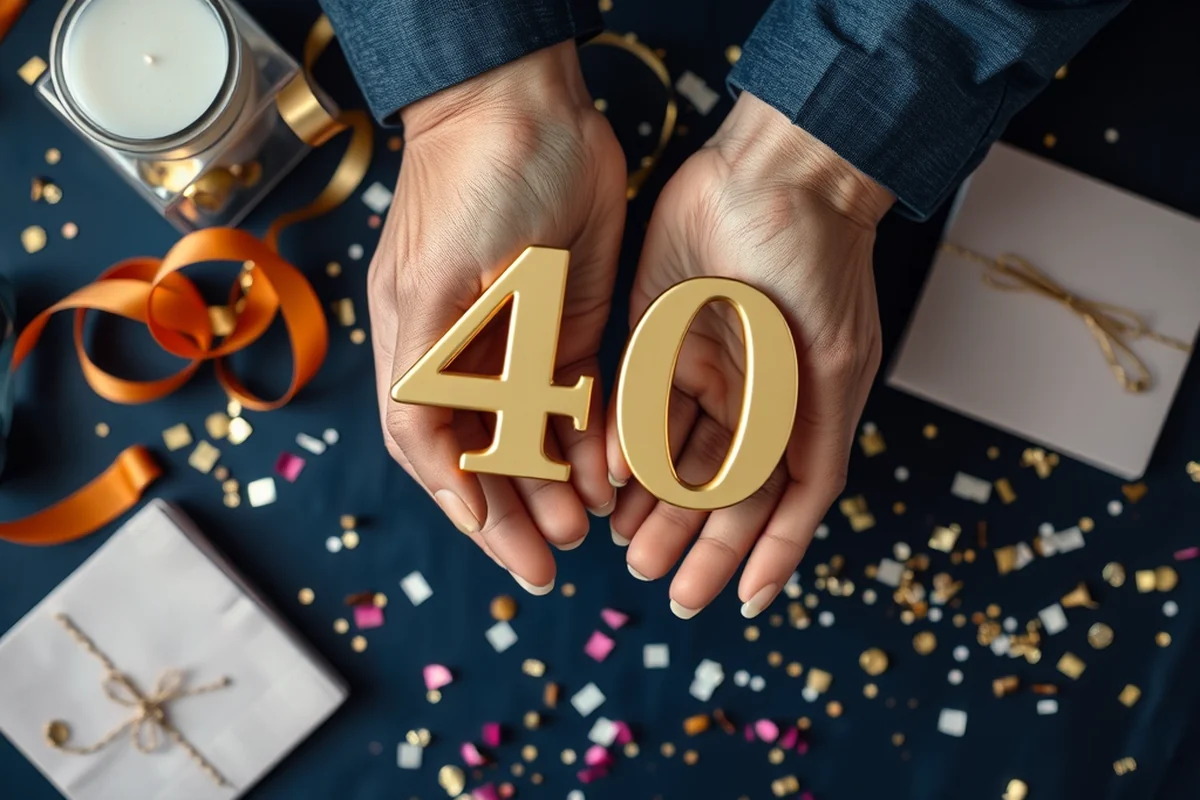 budget budget 40th birthday parties — Budget Budget 40th Birthday Parties (the finished result)