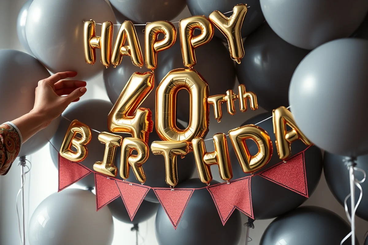 happy 40th birthday — Happy 40Th Birthday (step by step)