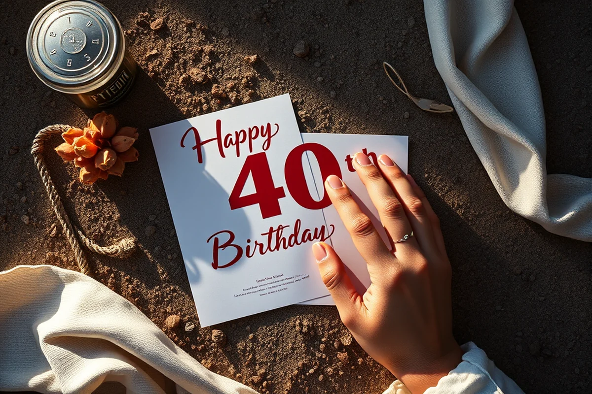 happy 40th birthday — Happy 40Th Birthday (the finished result)