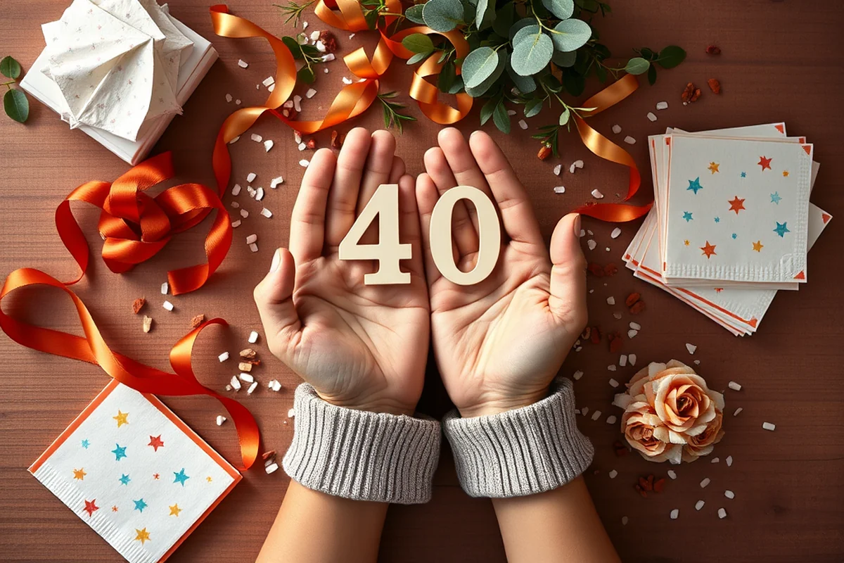 how to 40th birthday parties games activities — How To 40th Birthday Parties Games Activities (the finished result)