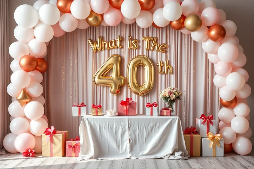 What Is The 40Th Anniversary
