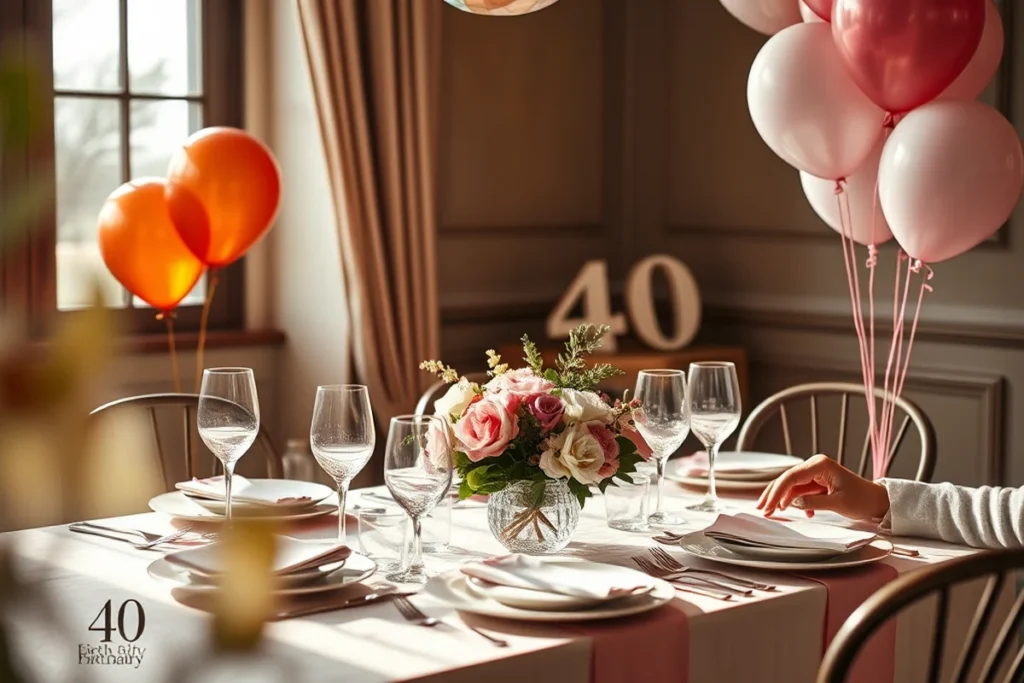 40th Birthday Parties Invitations Favors Tips